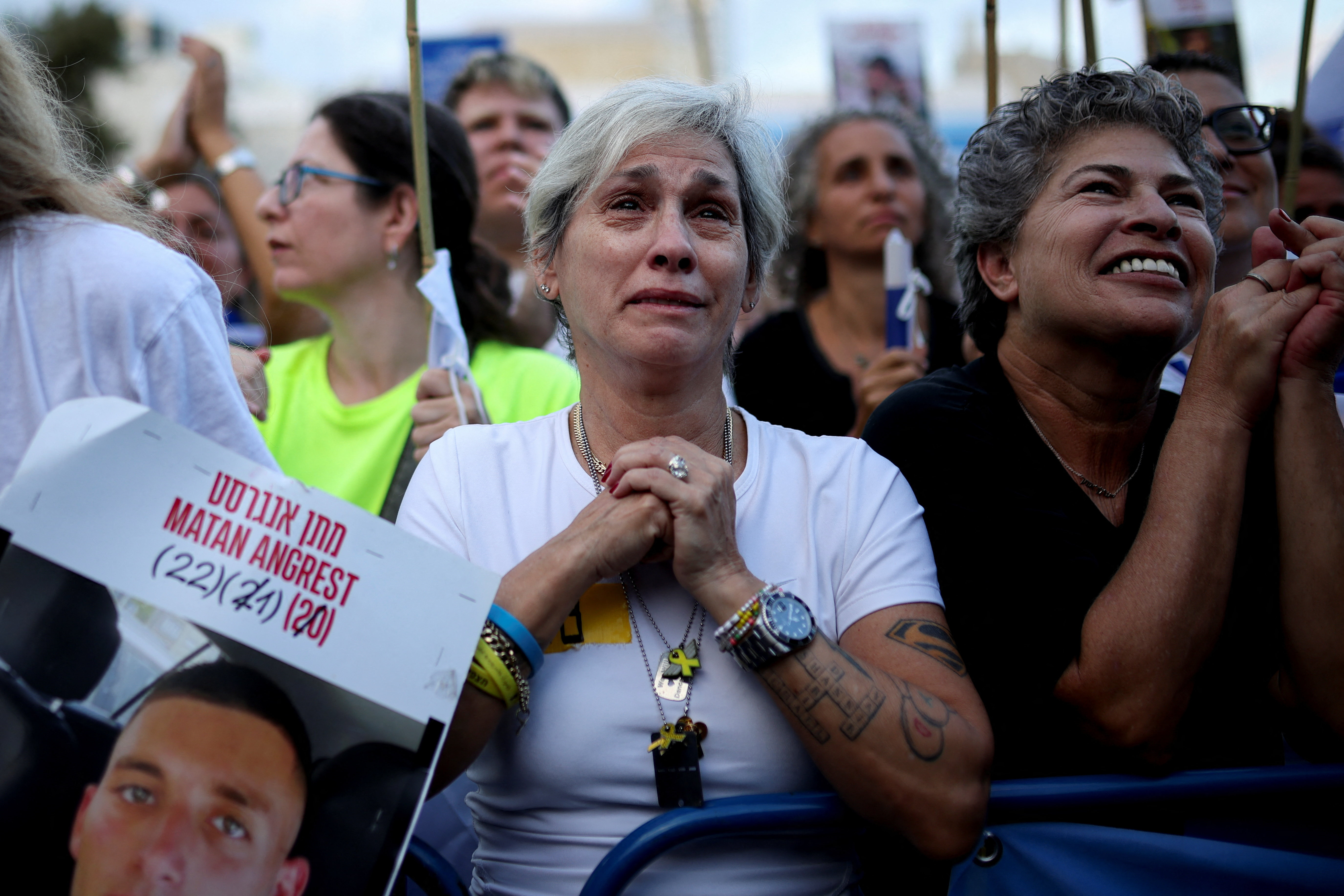 cover Trump welcomed in Israel as names of hostages released amid fragile Gaza ceasefire