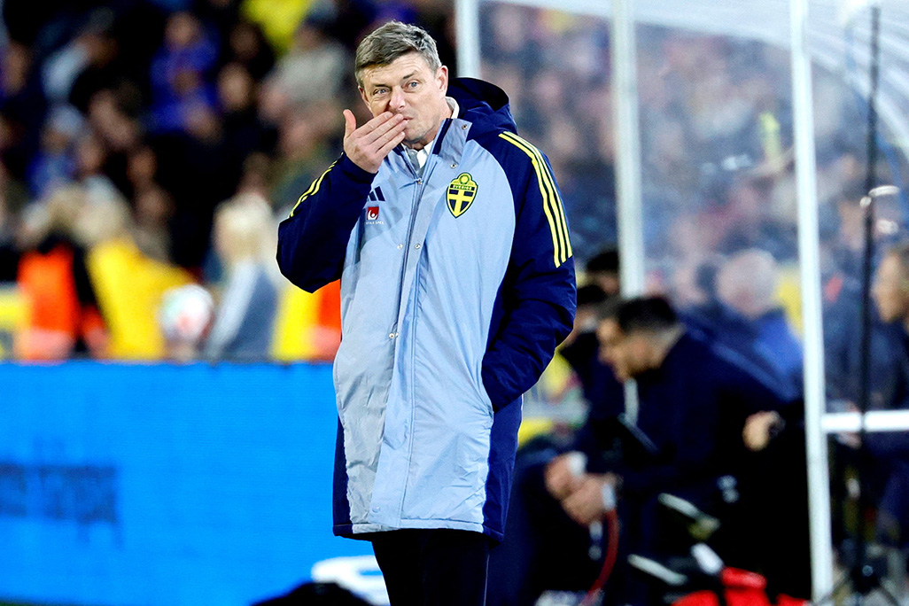 cover Sweden sack manager for first time ever