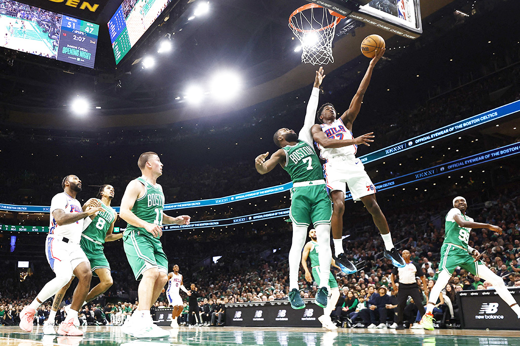 cover Edgecombe makes history in NBA debut as 76ers beat Celtics