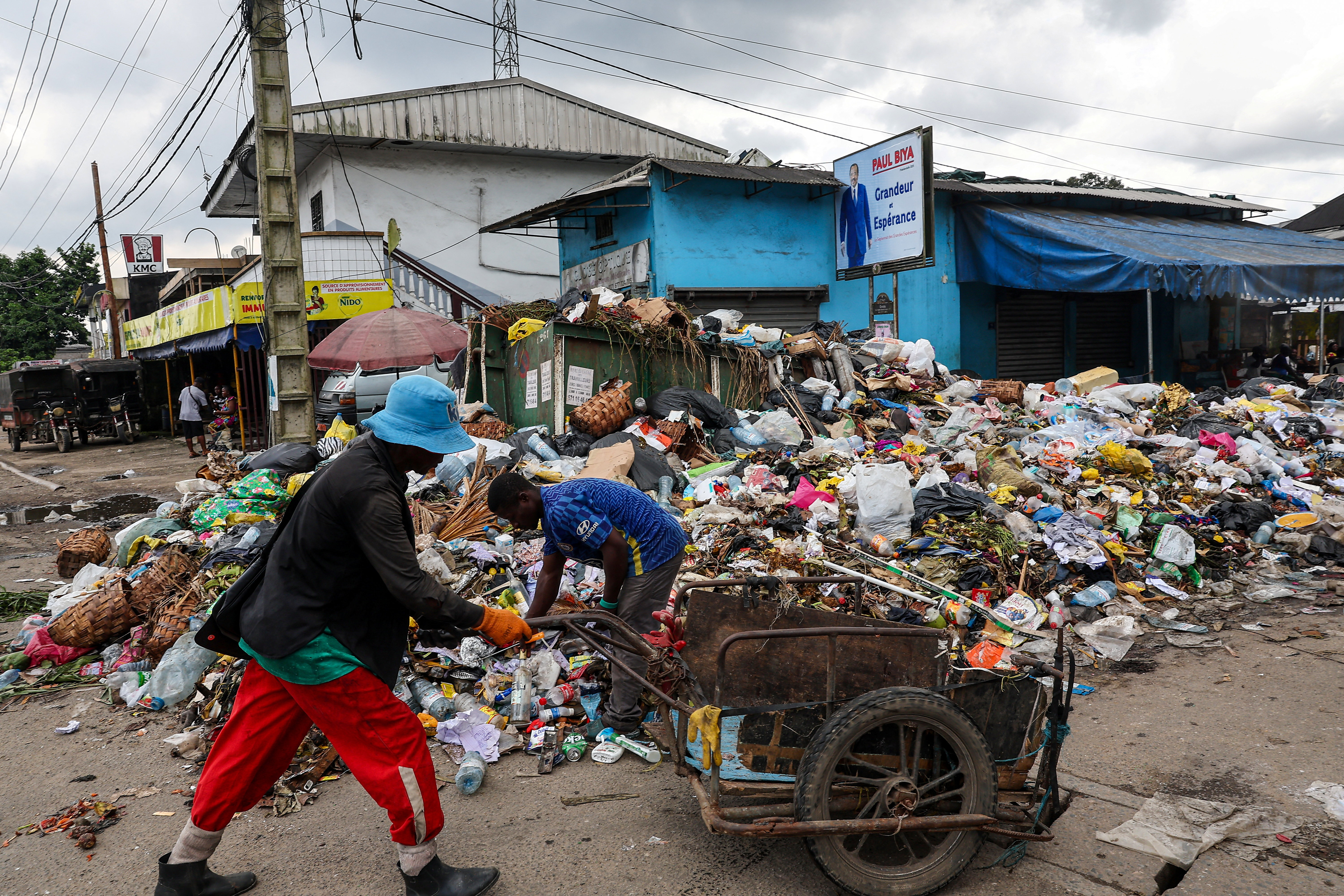 cover Protest erupts in Cameroon’s Douala as opposition leader rejects Biya victory