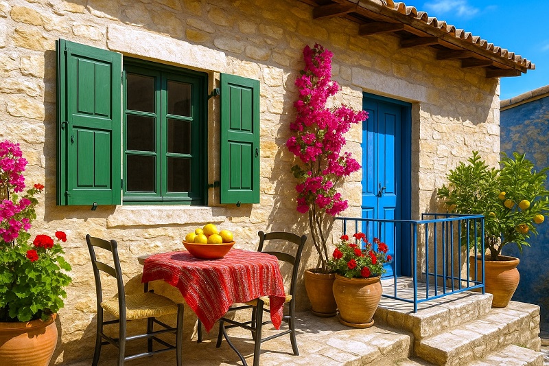 cover Feeling good: how Cyprus&#8217; colour cure shapes energy, mood
