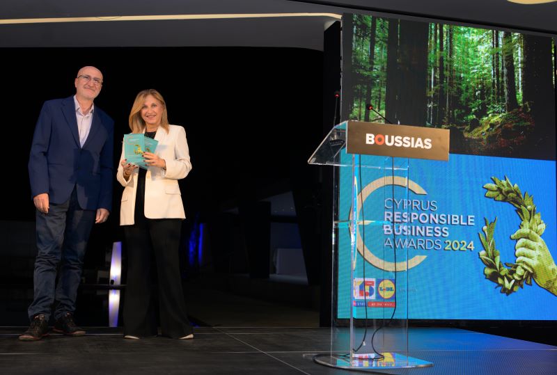 cover Double honours for Petrolina at Cyprus Responsible Business Awards