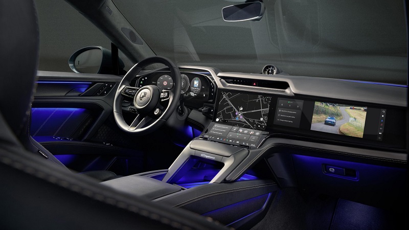 cover Cayenne Electric showcases Porsche&#8217;s interior of the future