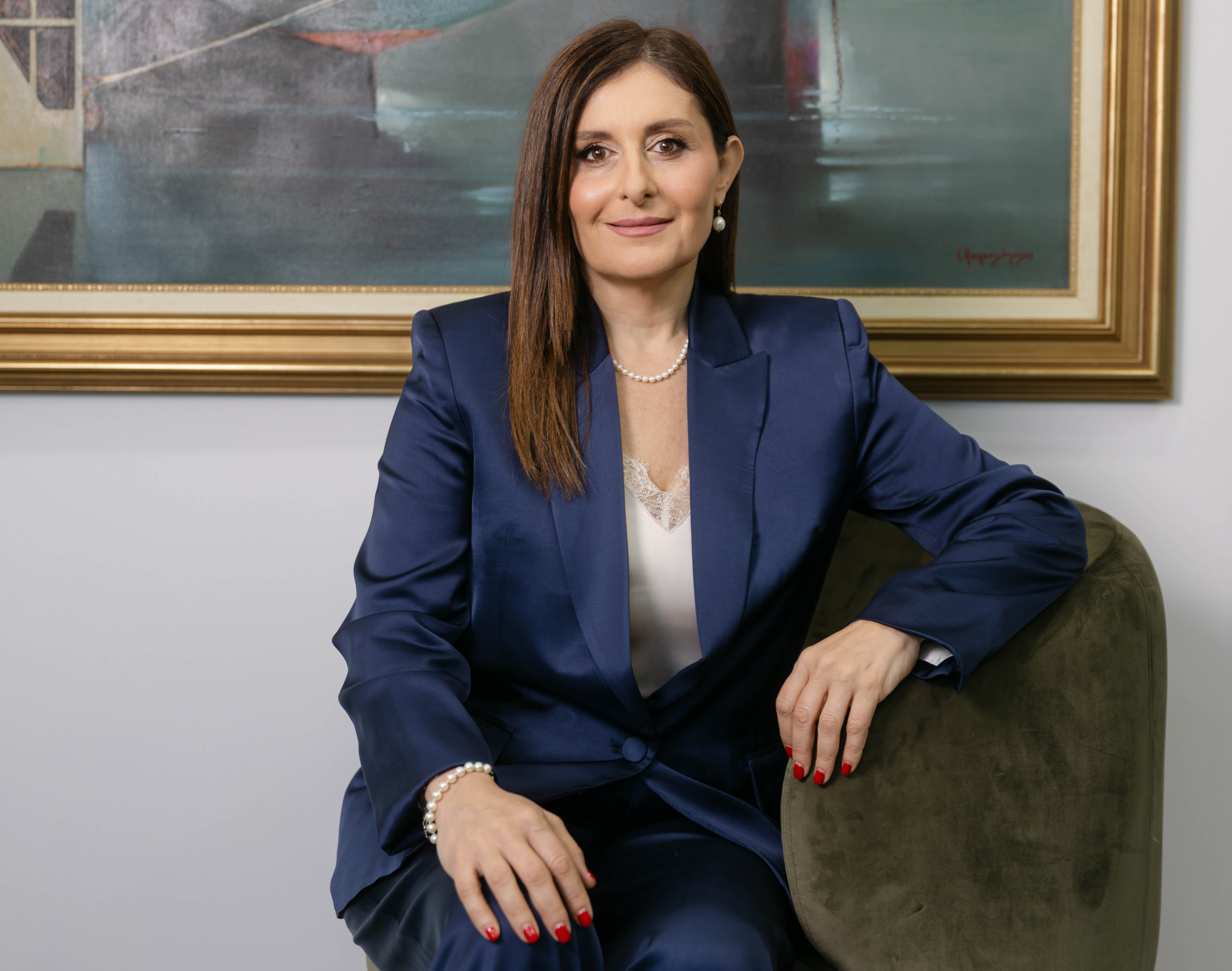 cover Marina Hadjimanolis Shipping Deputy Minister to the President of the Republic of Cyprus