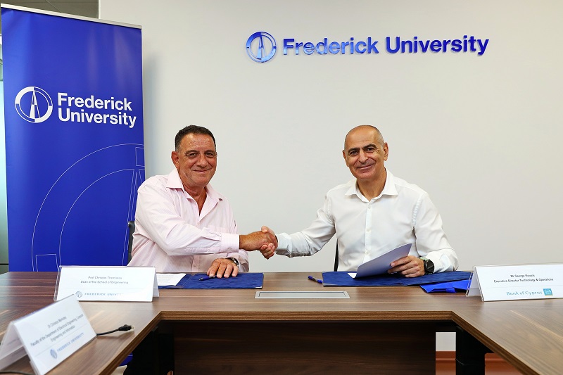 cover Frederick University, Bank of Cyprus sign MoU