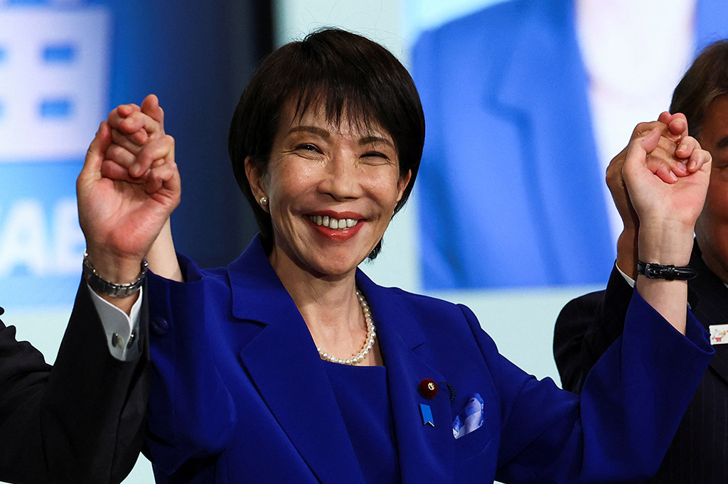 cover Japan&#8217;s Takaichi set to become country&#8217;s first female PM
