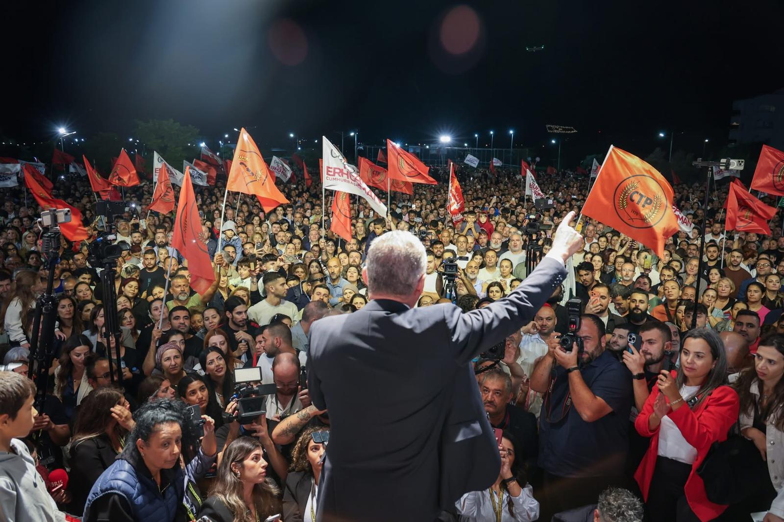 cover Erhurman’s election a vote ‘against those who oppressed’ Cypriot people