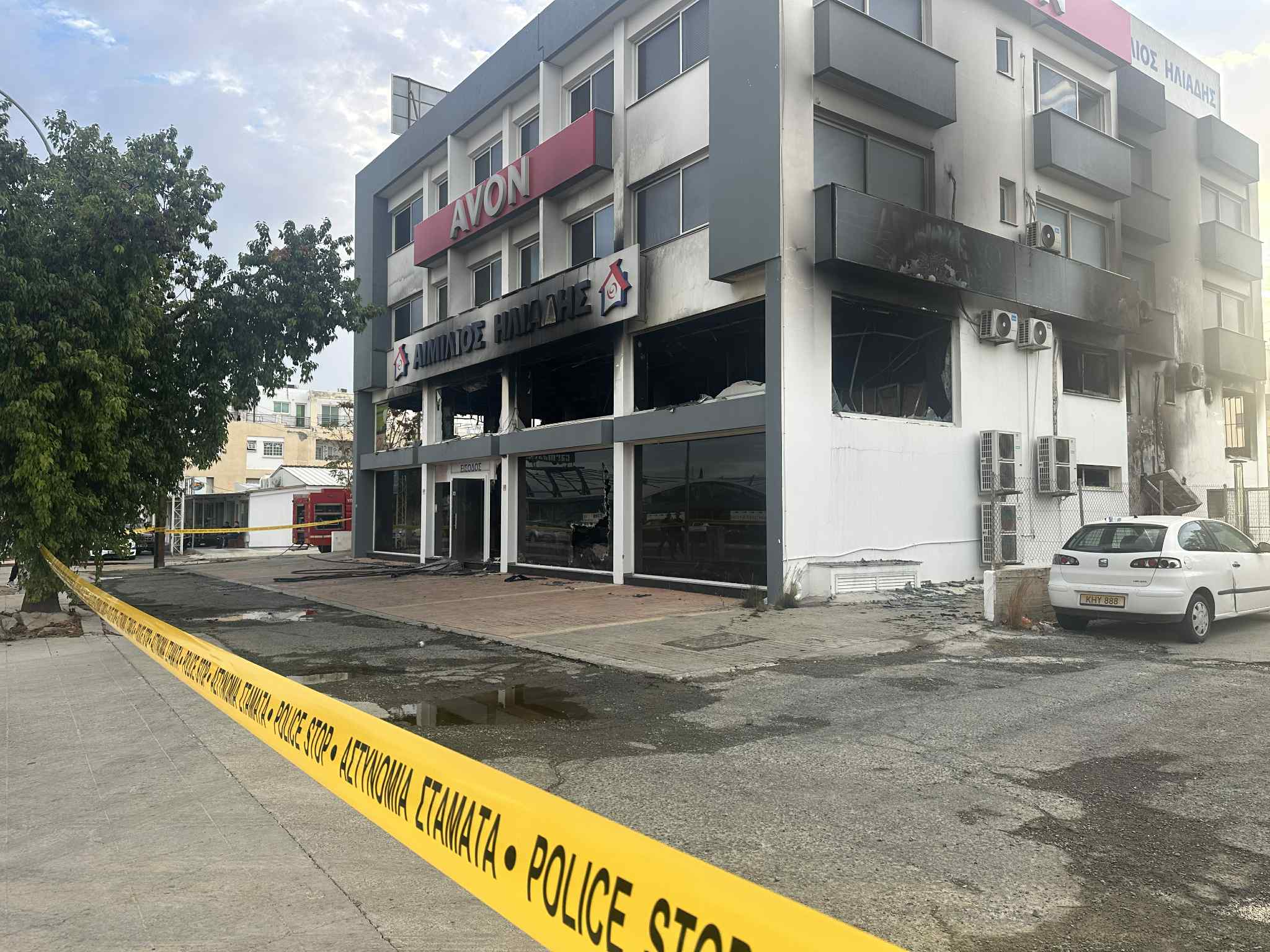 image All possibilities investigated after fire at electronics store