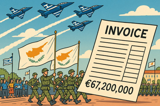 cover Parades for independence, invoices for fiascos