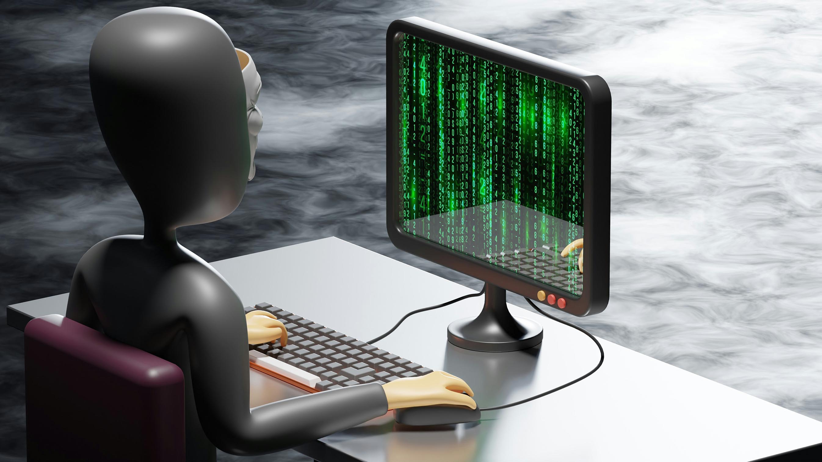 cover While individuals take more security measures online, businesses slide
