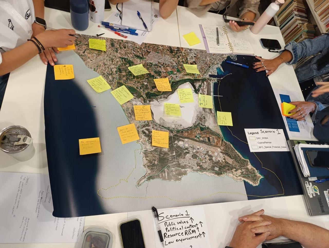 cover Akrotiri salt lake’s 25-year conservation plan takes shape