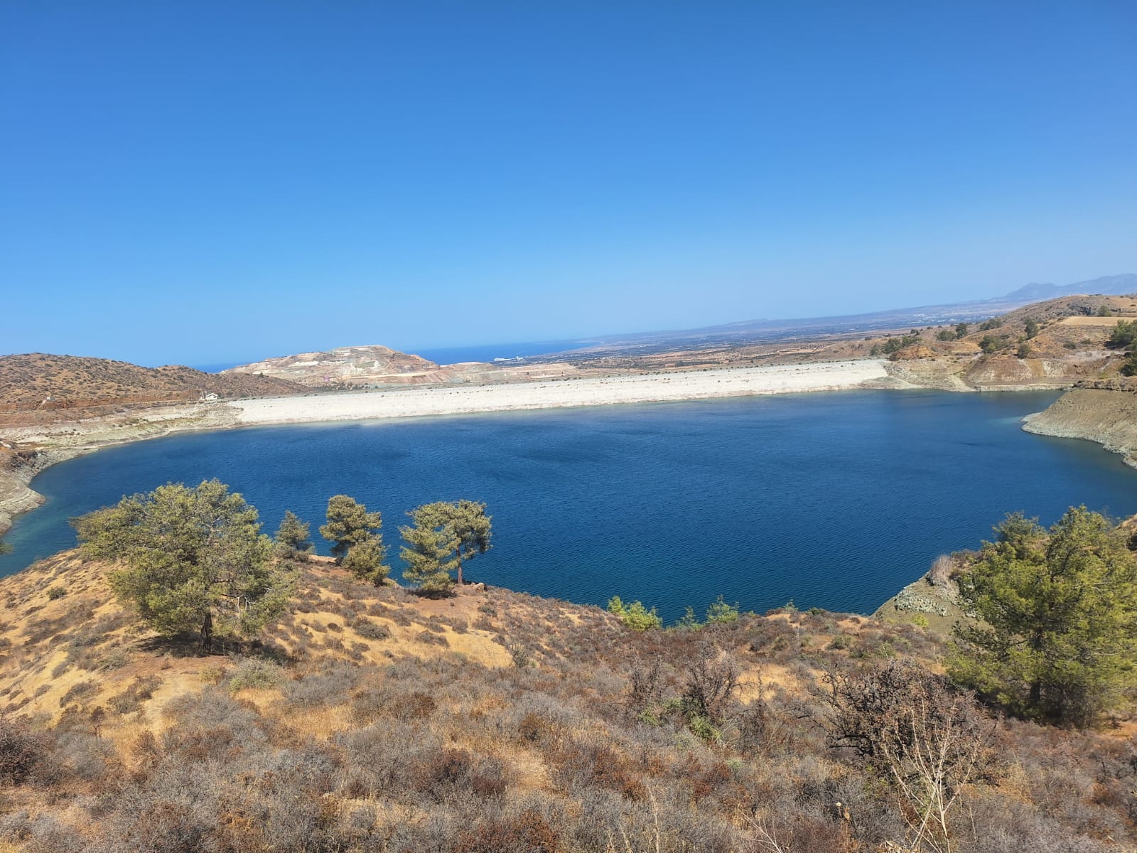 cover A dam full of water going to waste