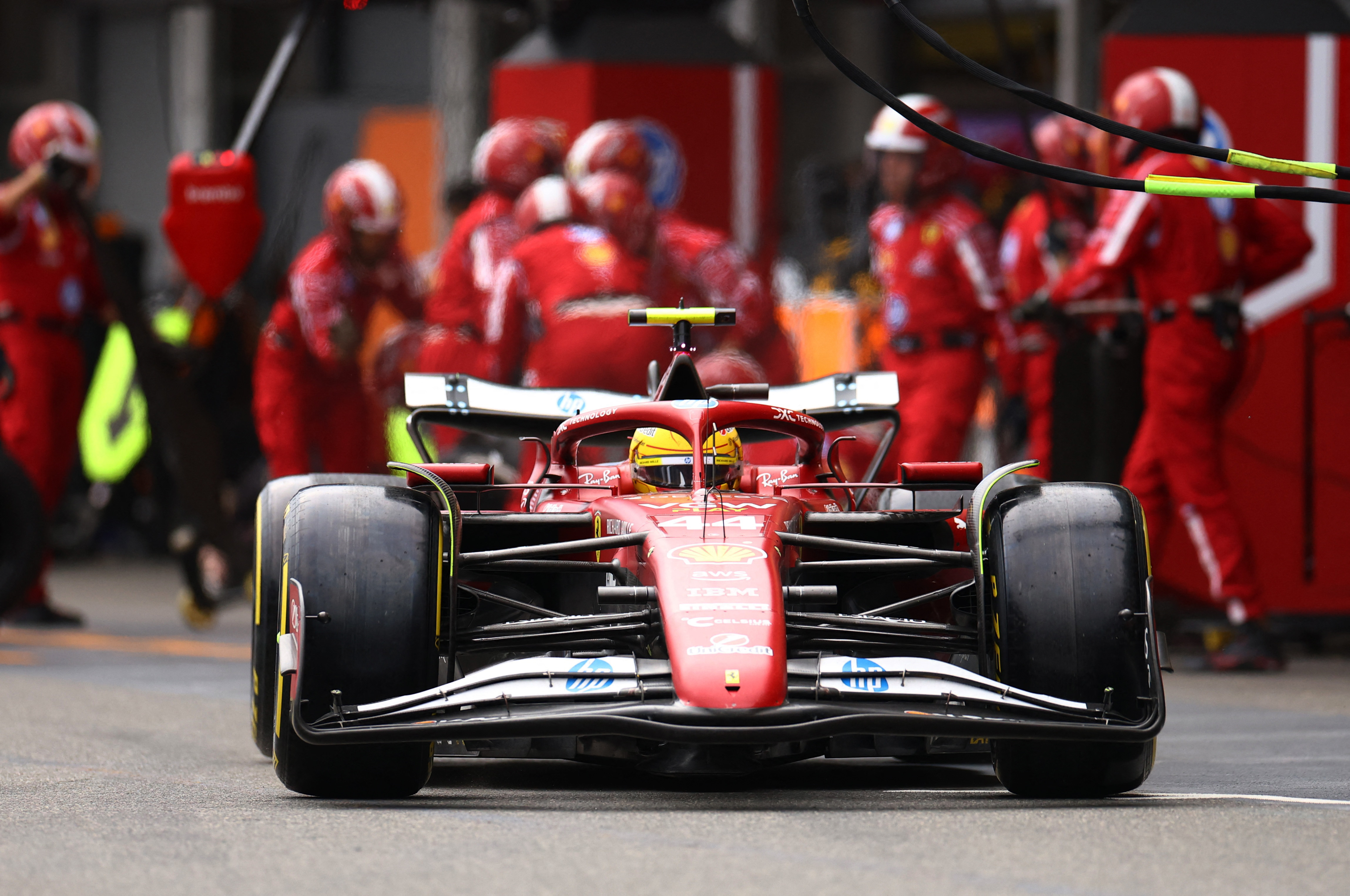 cover Leclerc says Ferrari unlikely to win a race this season