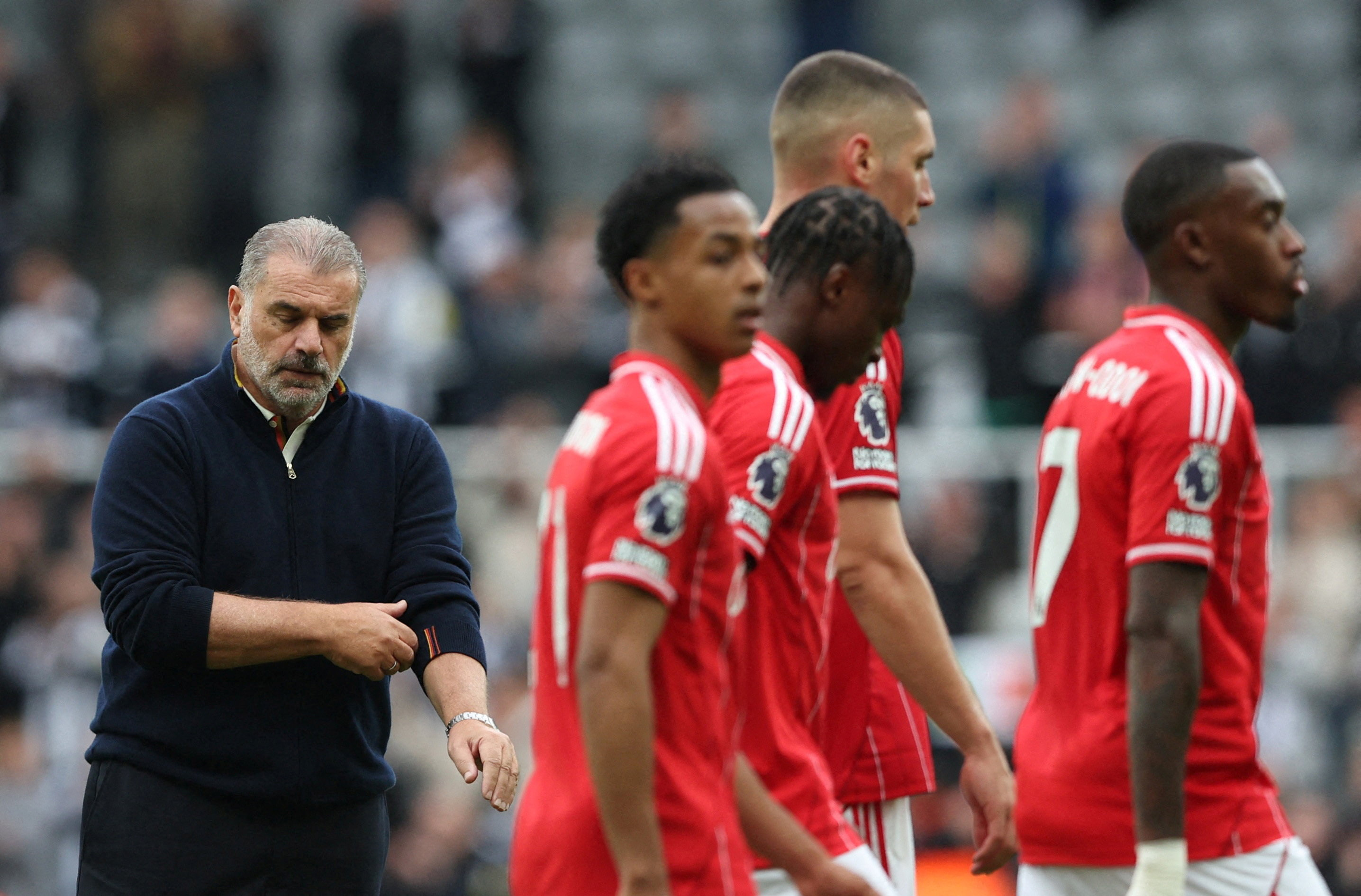 cover Pressure increases on Postecoglou as Forest lose to Newcastle
