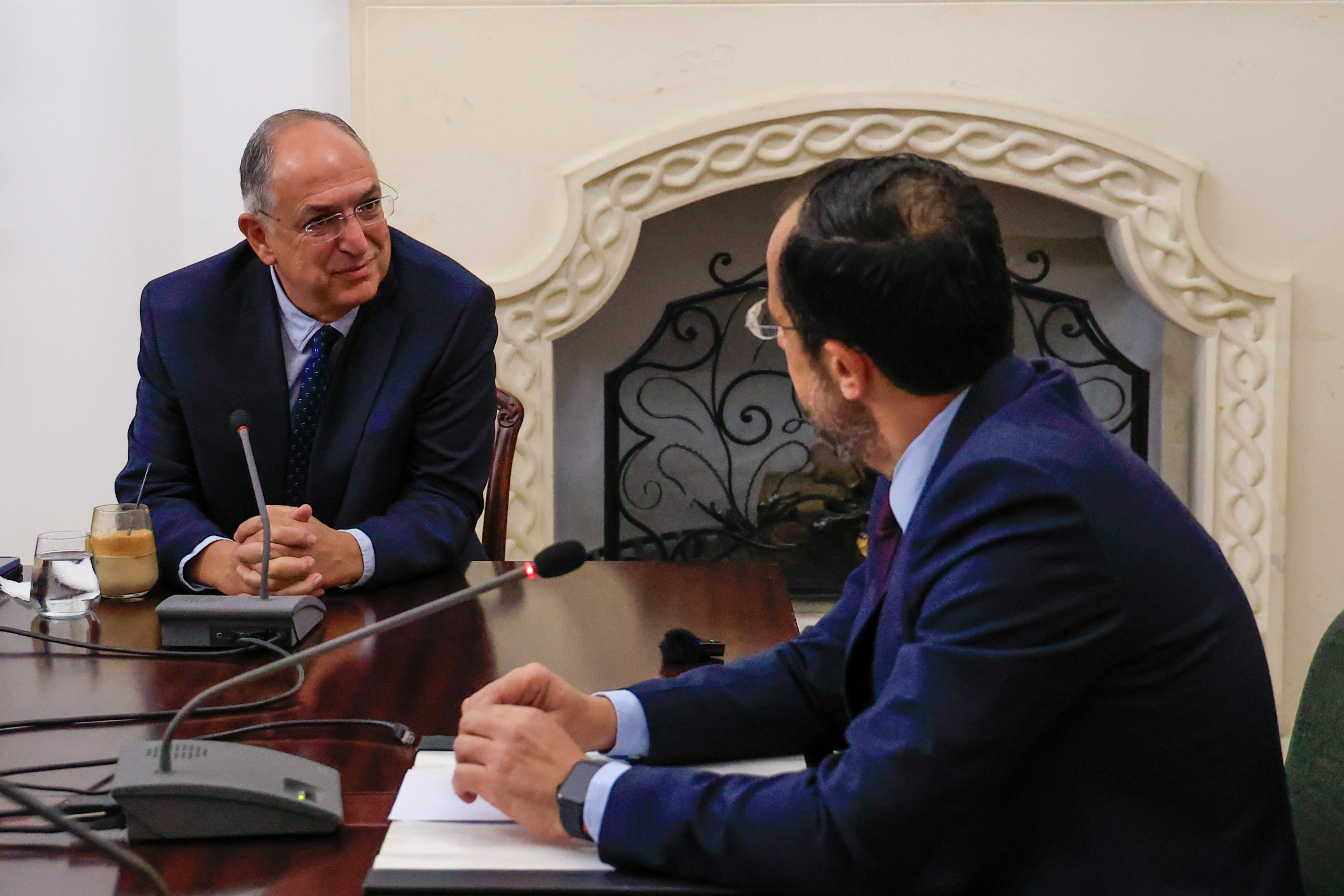 cover President hosts European Commissioner for Fisheries and Oceans