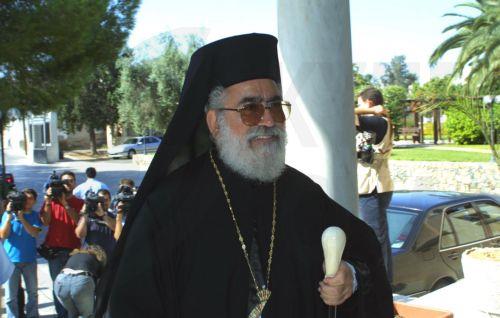 cover Former bishop of Kition dies aged 87