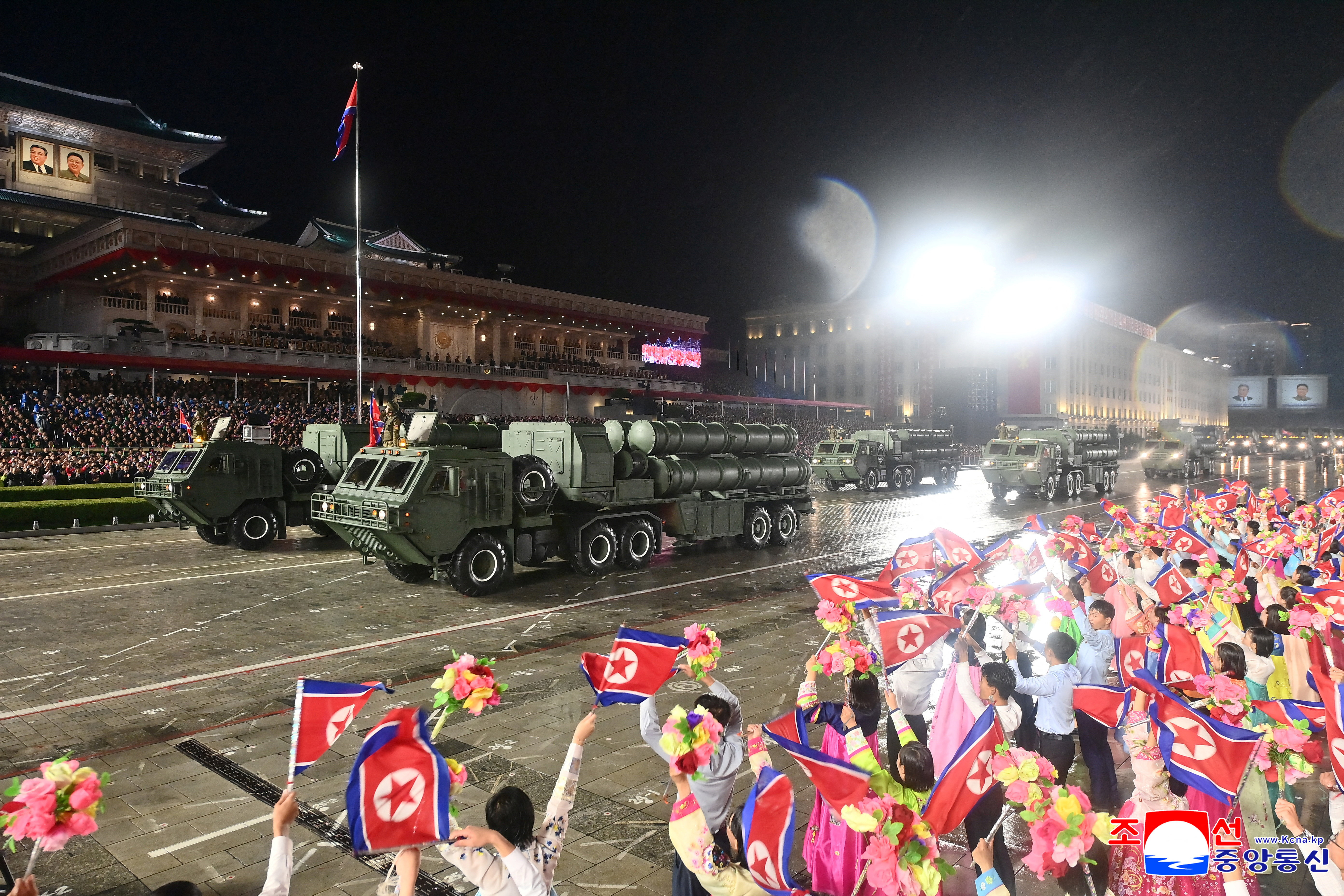 cover North Korea holds military parade, shows off new intercontinental missile