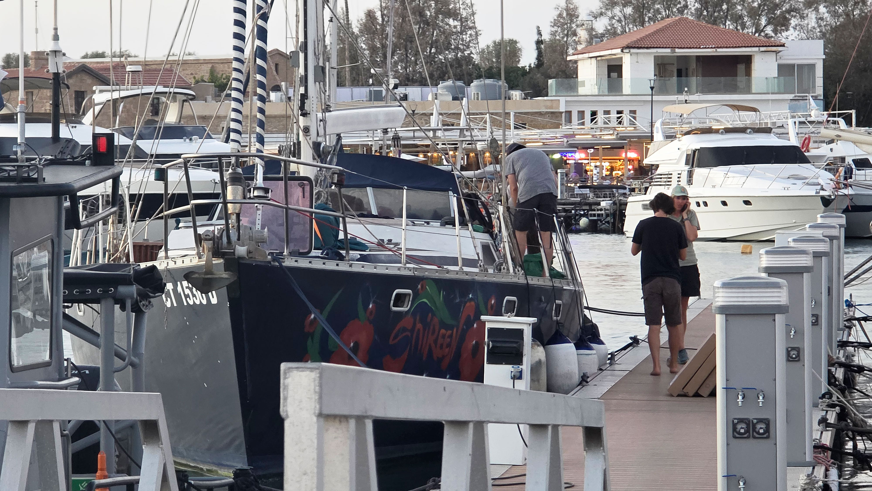 cover Second flotilla boat leaves Paphos harbour