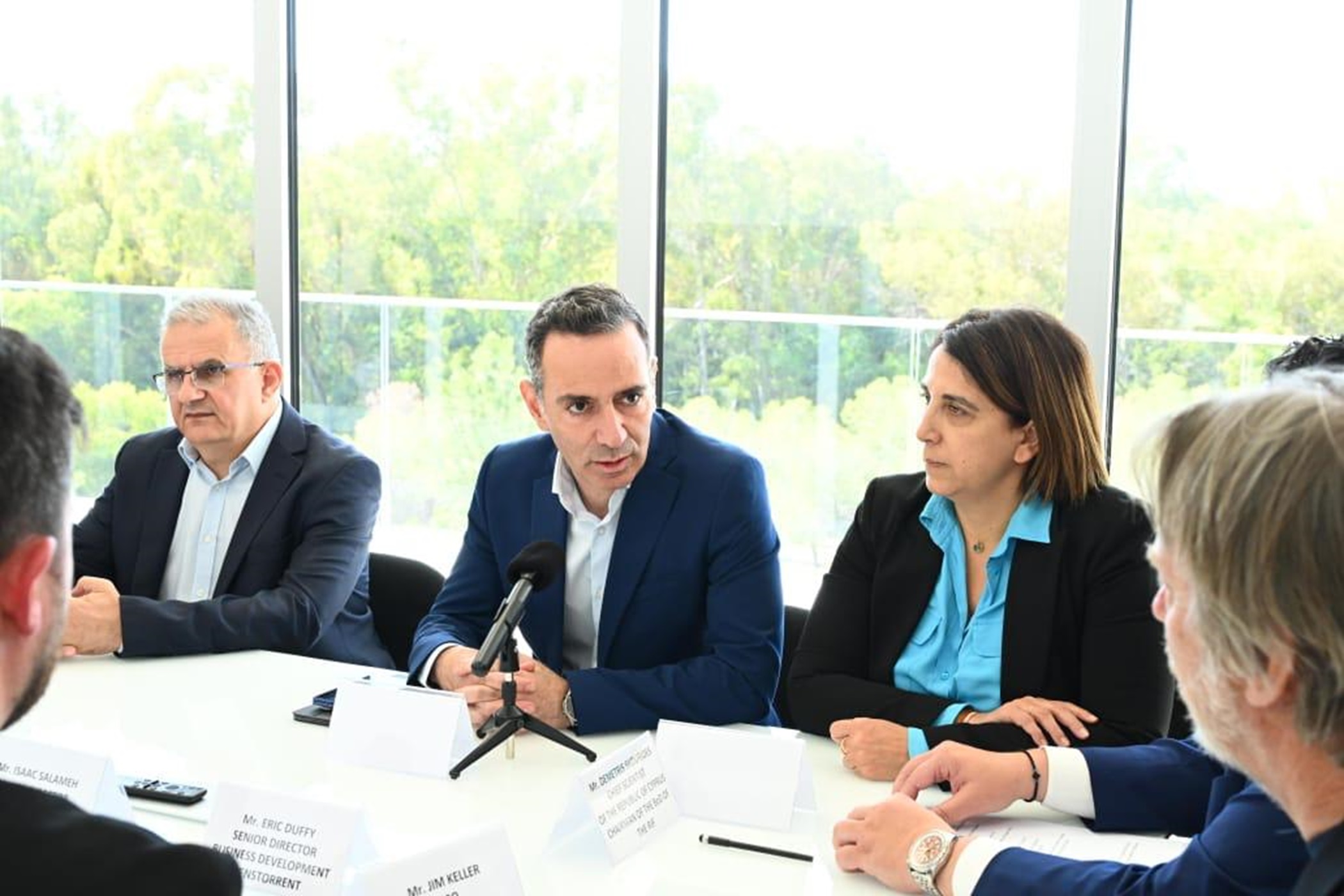 Deputy Minister of Research, Innovation and Digital Policy Nicodemos Damianou.