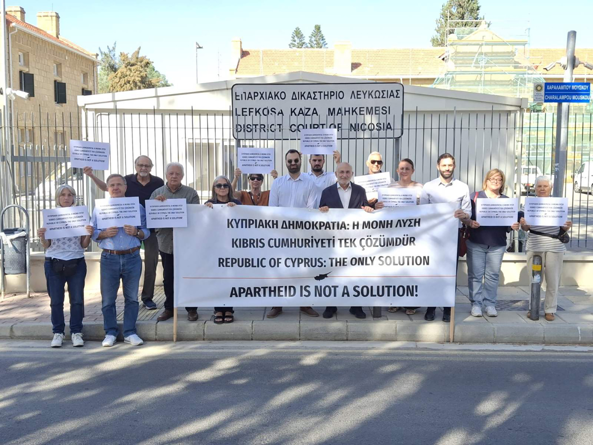 image Trial of independence protestors postponed