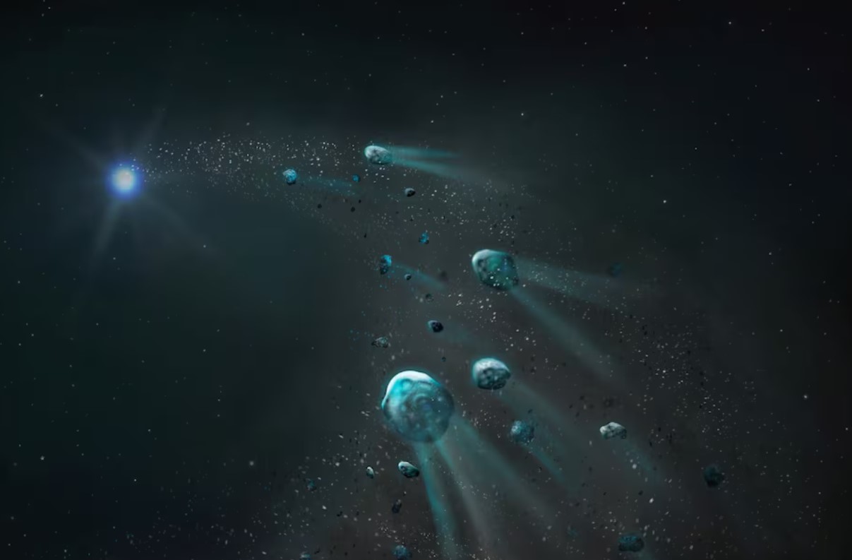 cover Astronomers spot white dwarf that guzzled a Pluto-like world