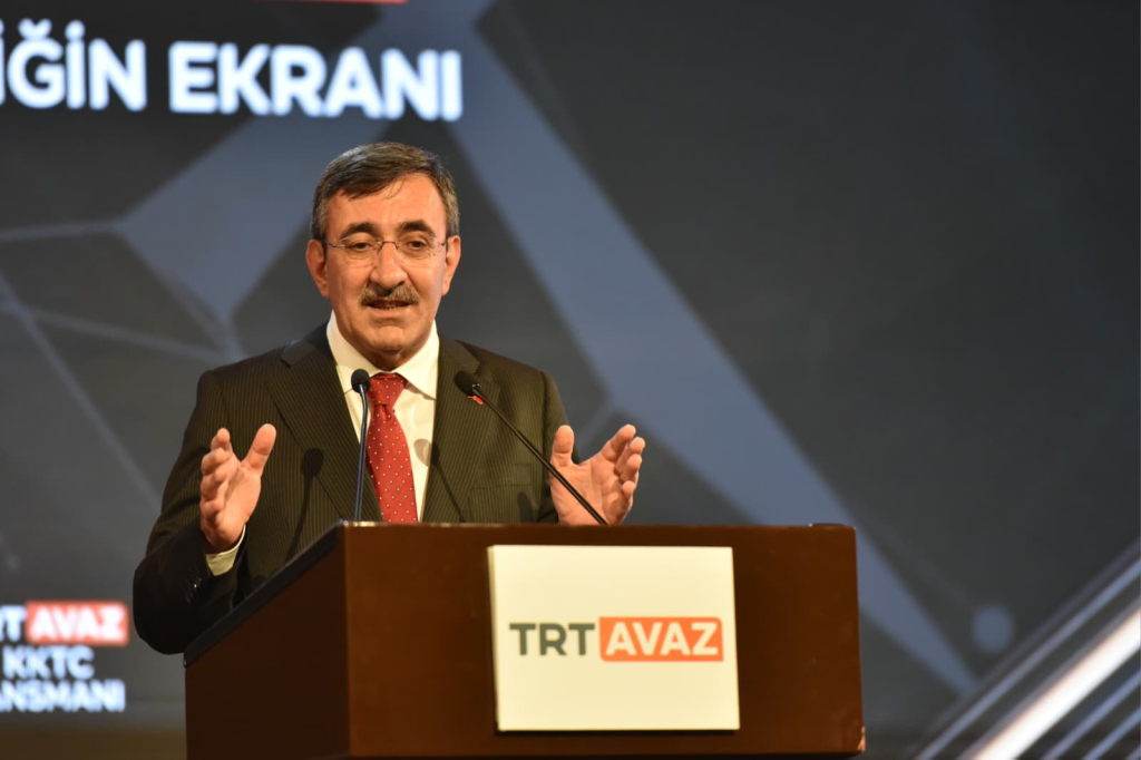 image Turkish VP calls for two-state solution in third Cyprus visit since start of August