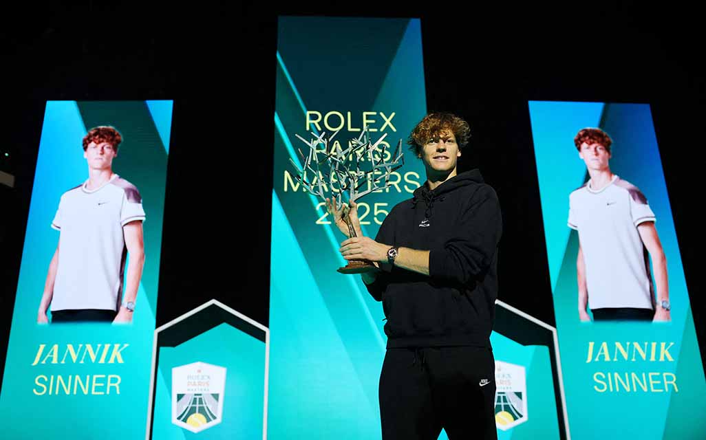 cover Sinner wins Paris Masters to reclaim world number one ranking