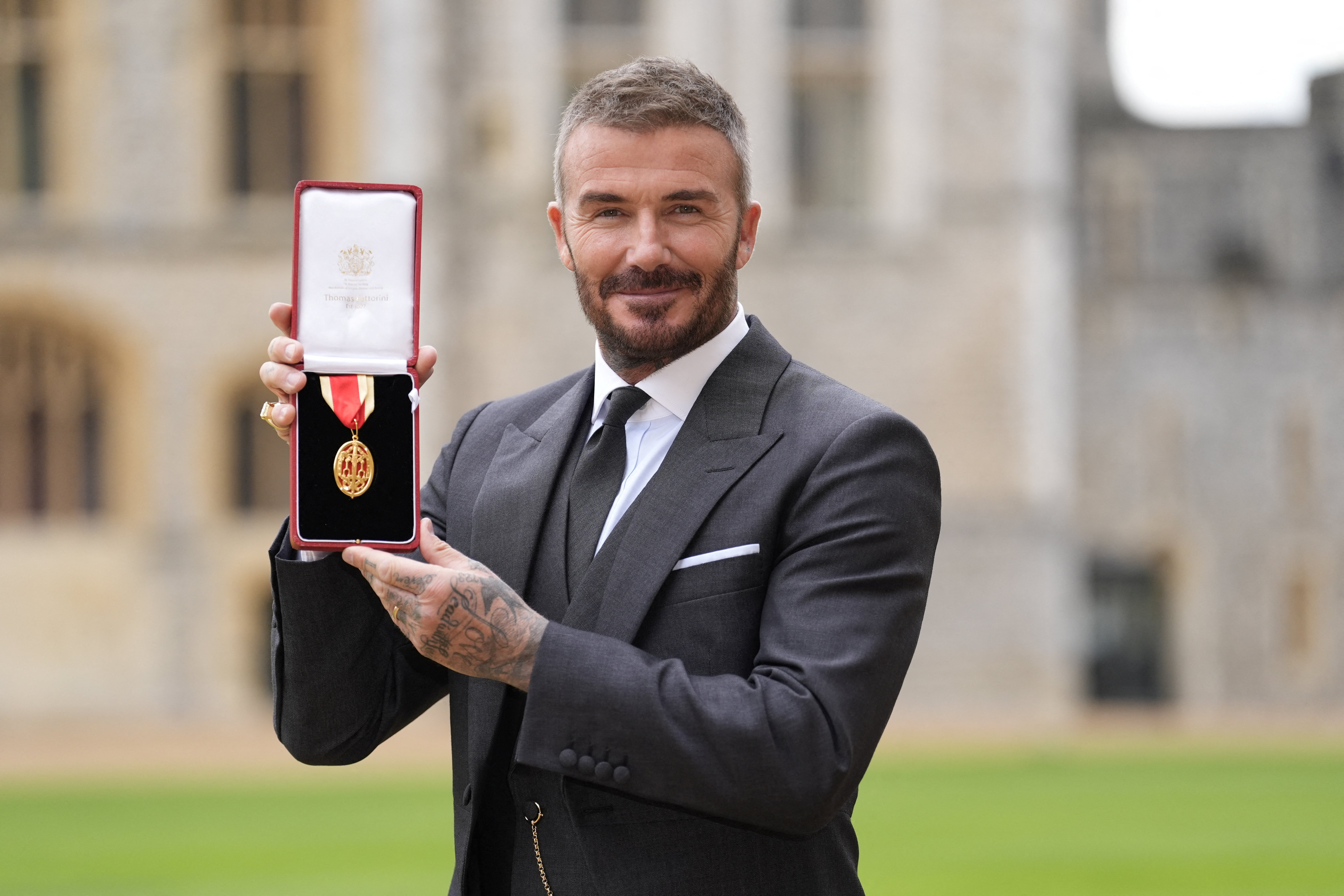 cover Arise, Sir David &#8211; Beckham receives knighthood