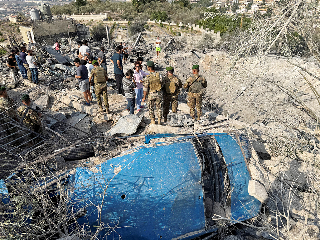 cover Israel launches airstrikes on south Lebanon, says it&#8217;s targeting Hezbollah