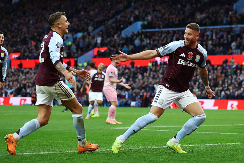 cover Villa on the rise after thrashing Bournemouth, Newcastle lose at Brentford