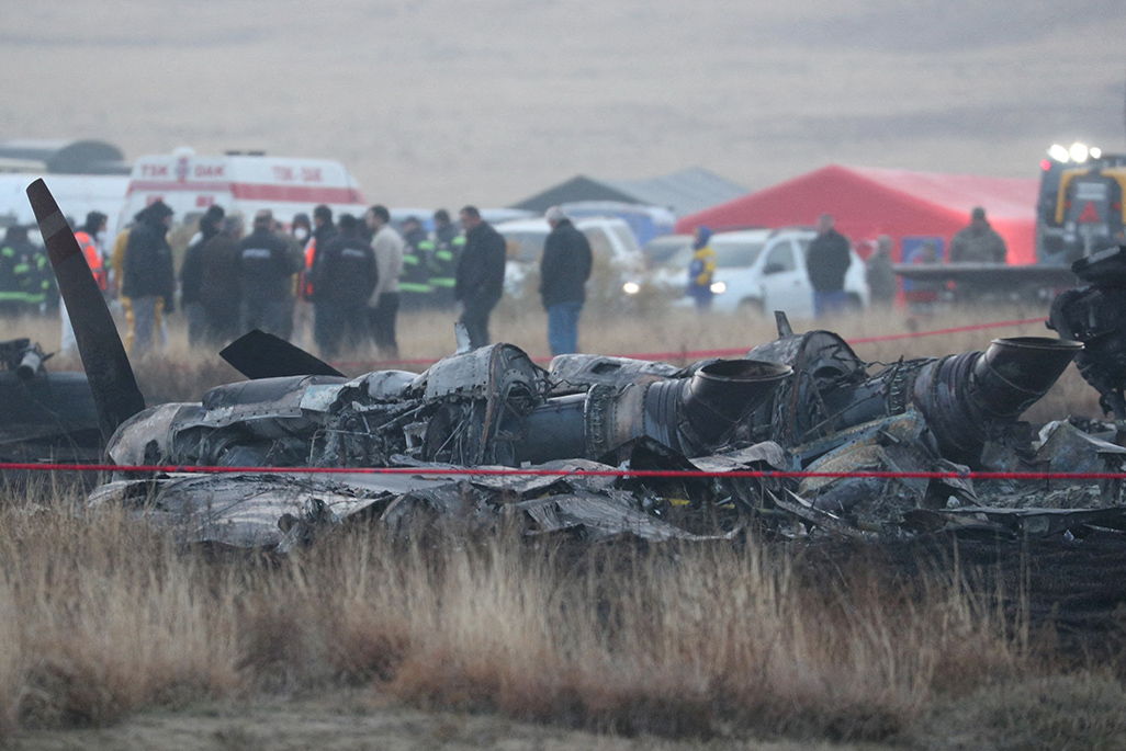 image Turkey says 20 troops killed in Georgia plane crash