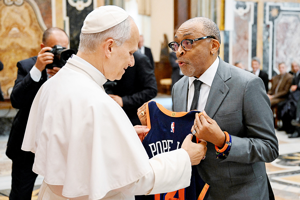 cover Pope hosts Hollywood stars at Vatican, laments decline in movie-going