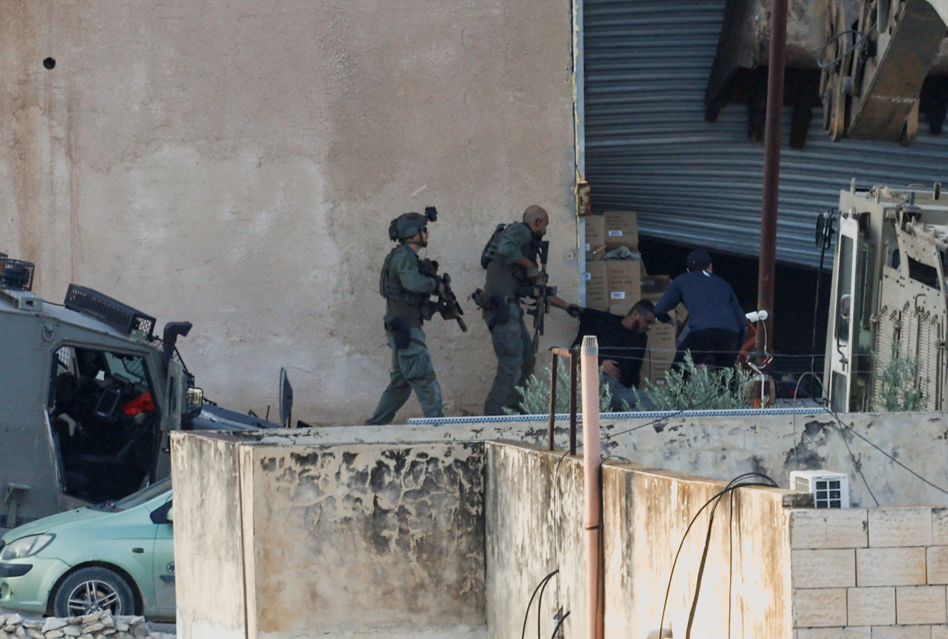 cover Israeli forces kill two Palestinians in West Bank who appeared to be surrendering