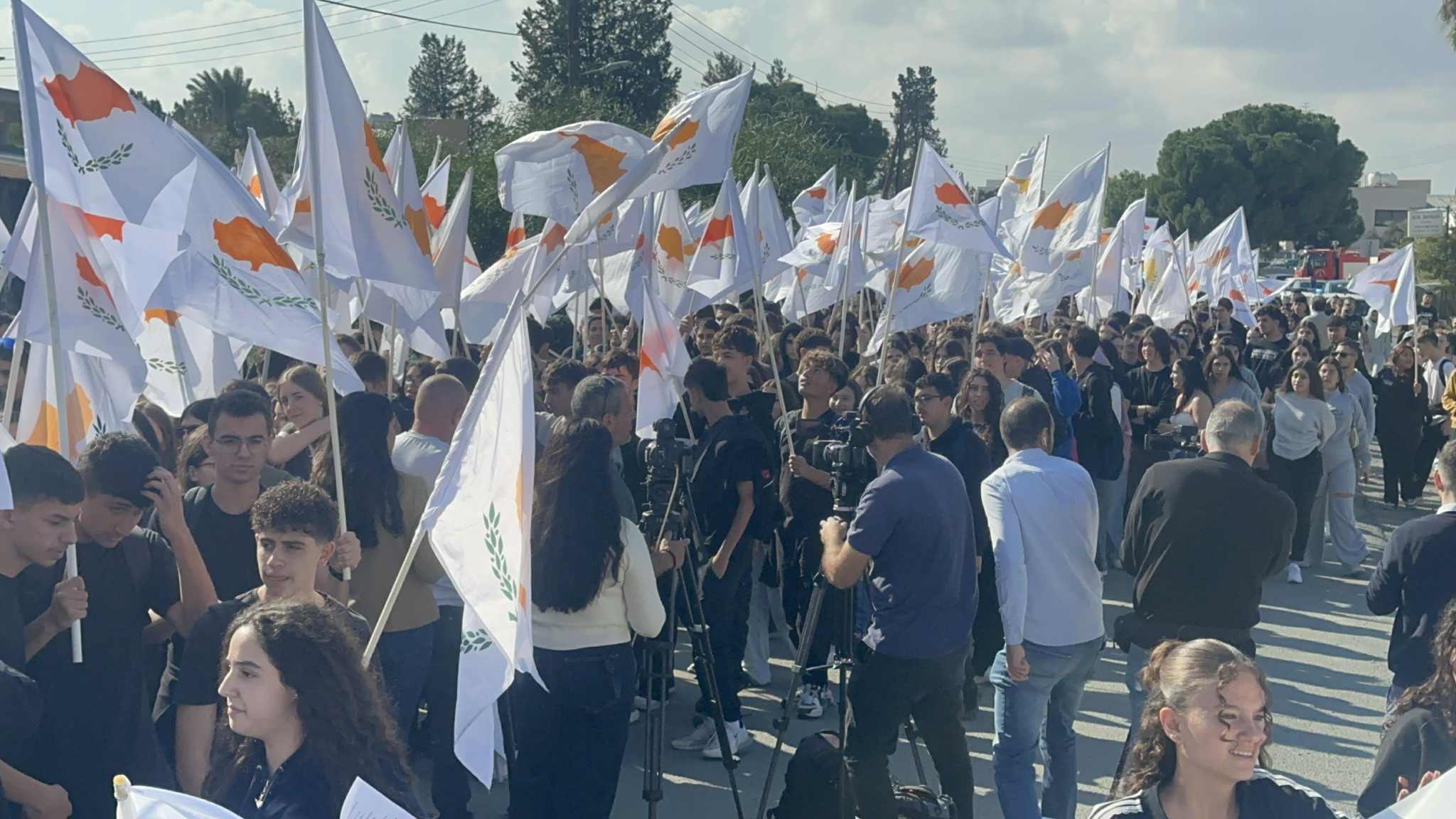 image Students, groups protest on 42nd anniversary of ‘TRNC’