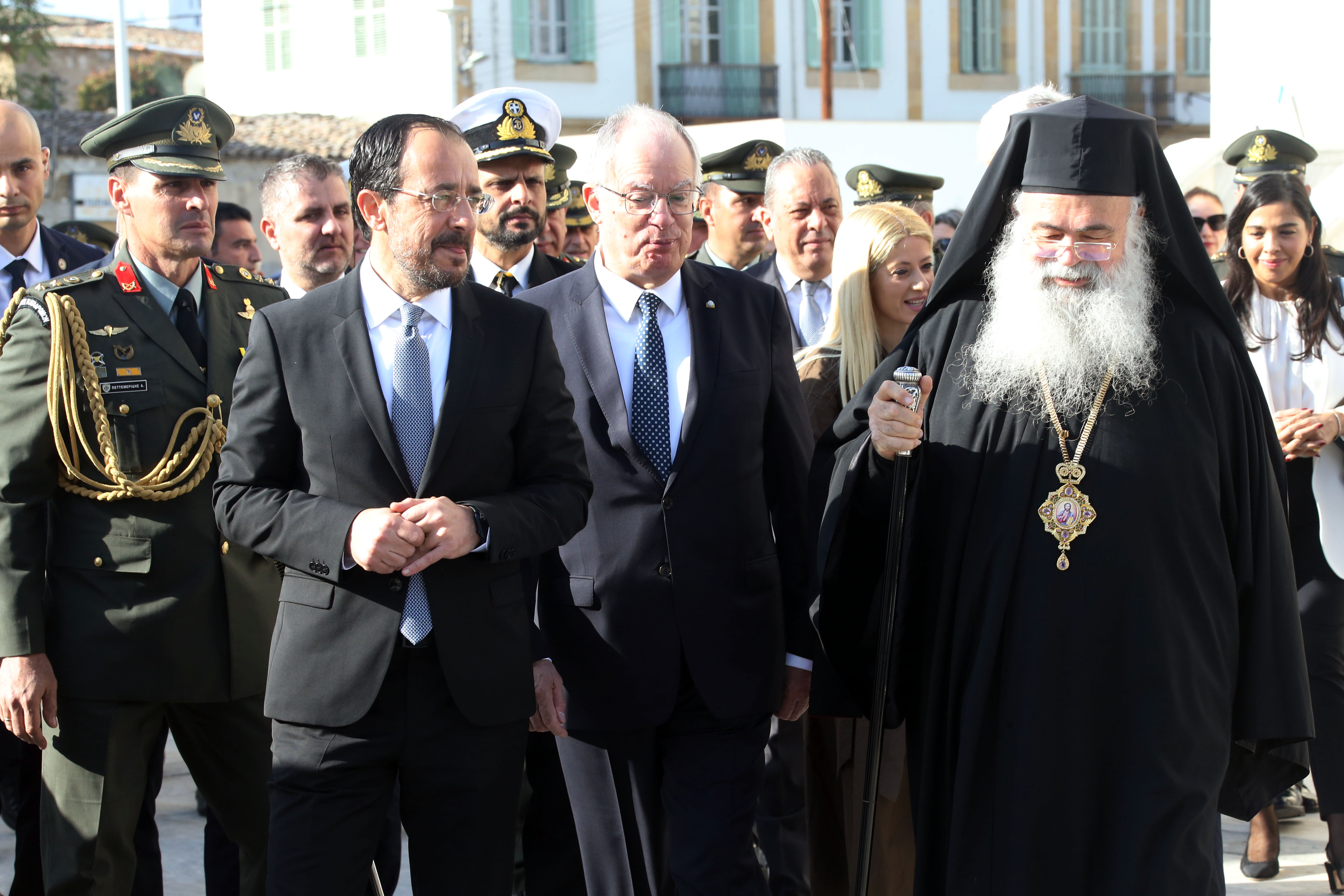 cover Christodoulides honours for Eldyk soldiers who fought in 1974