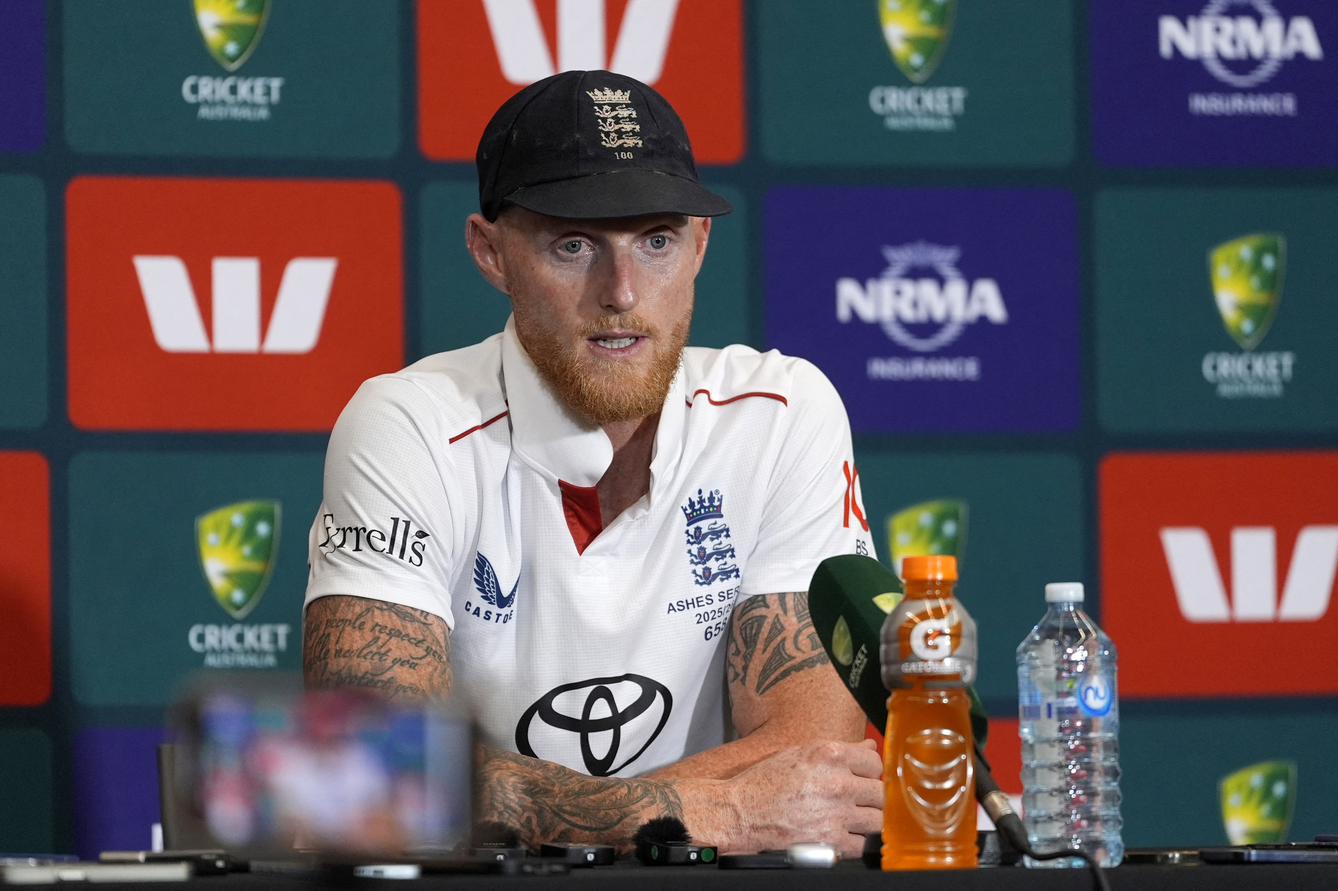 cover England&#8217;s Stokes praises Australia&#8217;s Head, supports his own errant batters