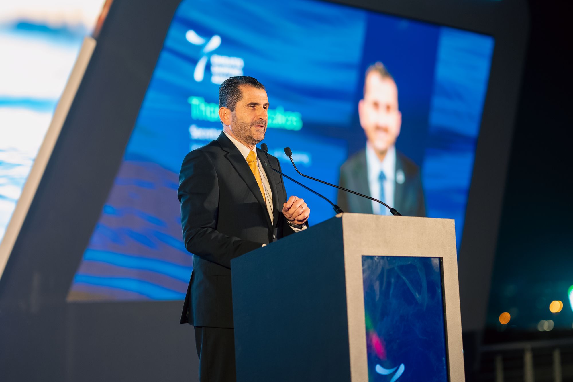 cover UAE maritime community gathers for Latitude 25° event in Dubai, with Kazakos attending