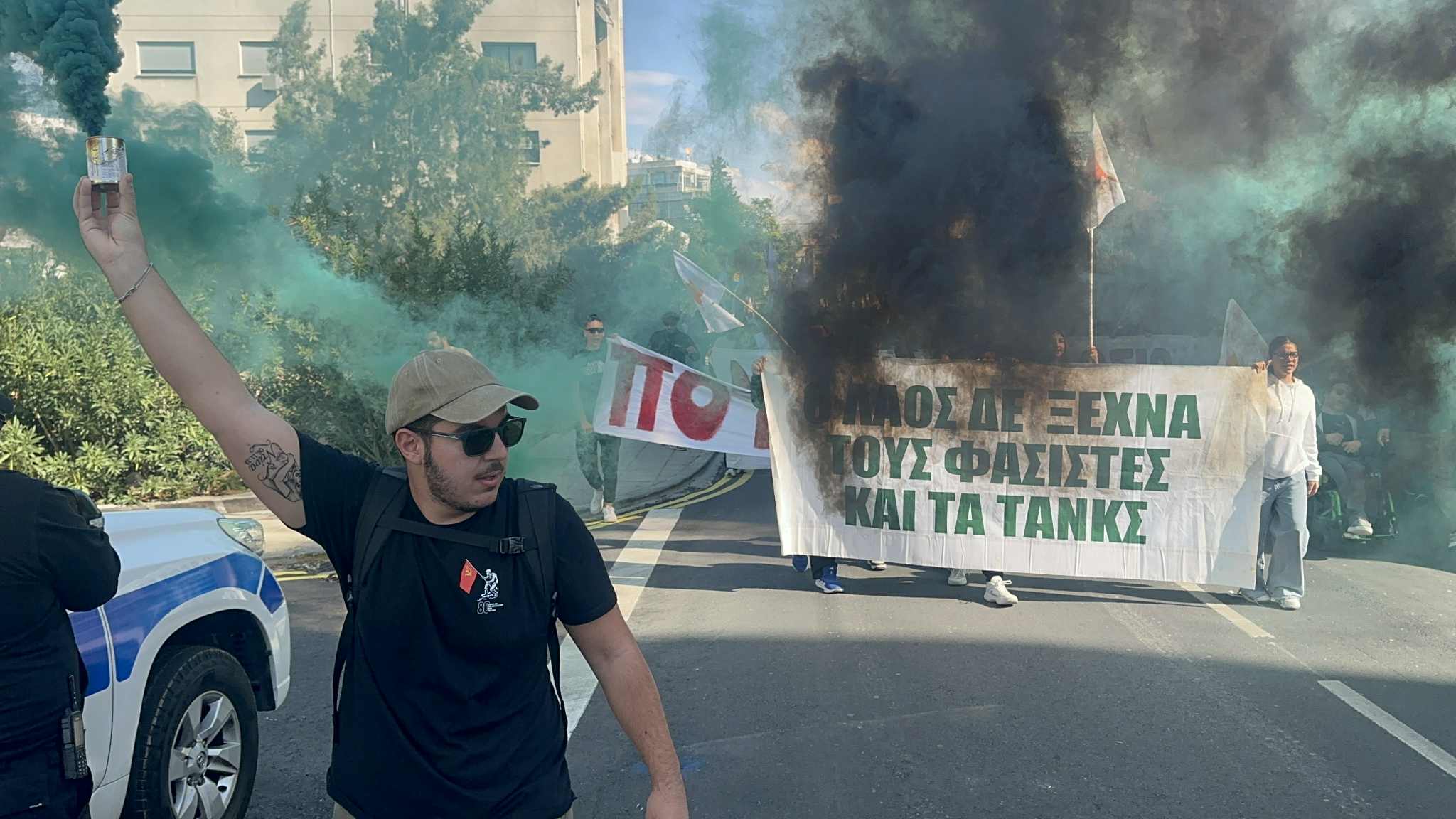 cover Cyprus honours Greek 1973 uprising