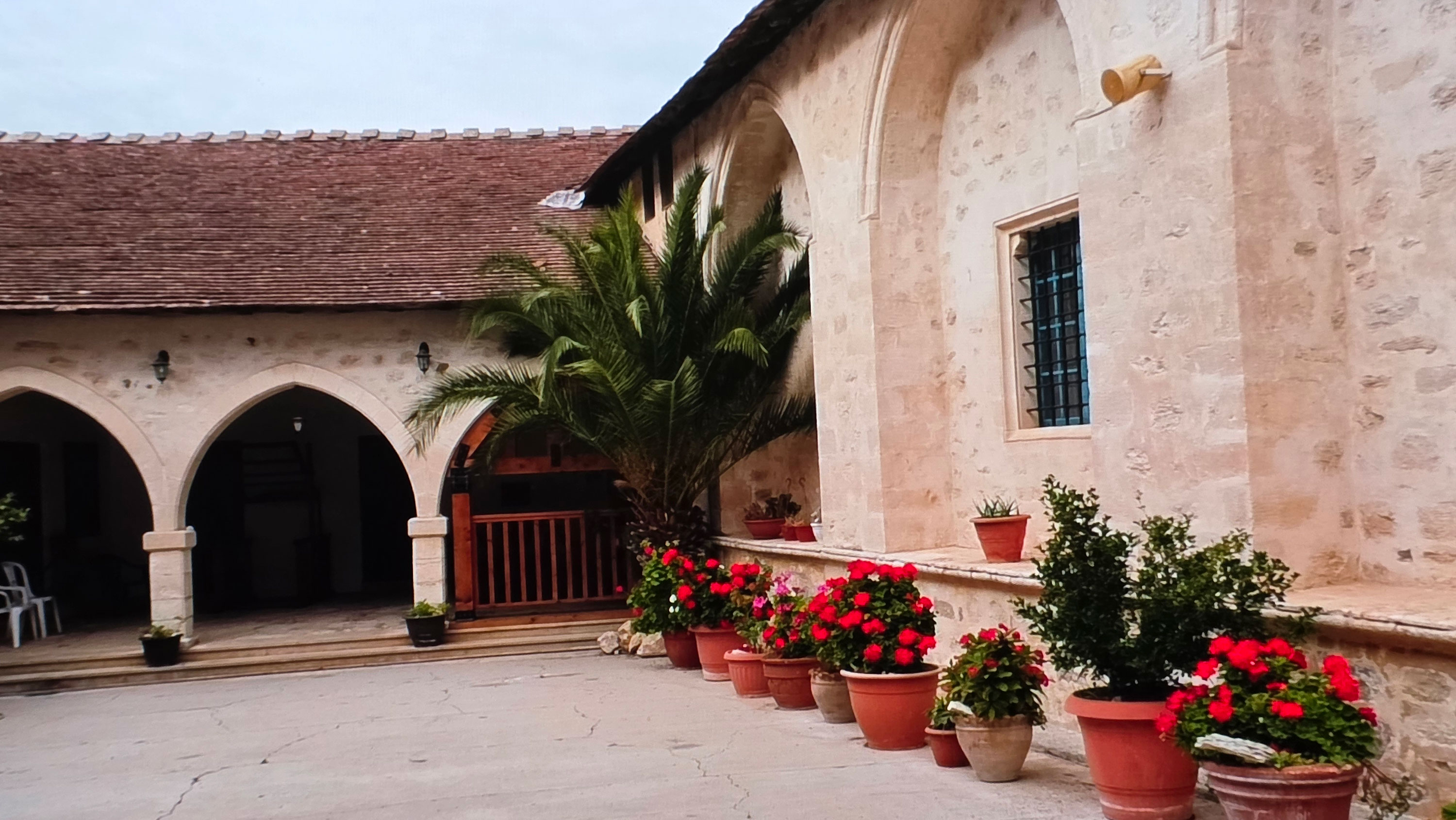 Ayios Neophytos Monastery, earthquake, damage, bishop, abbot