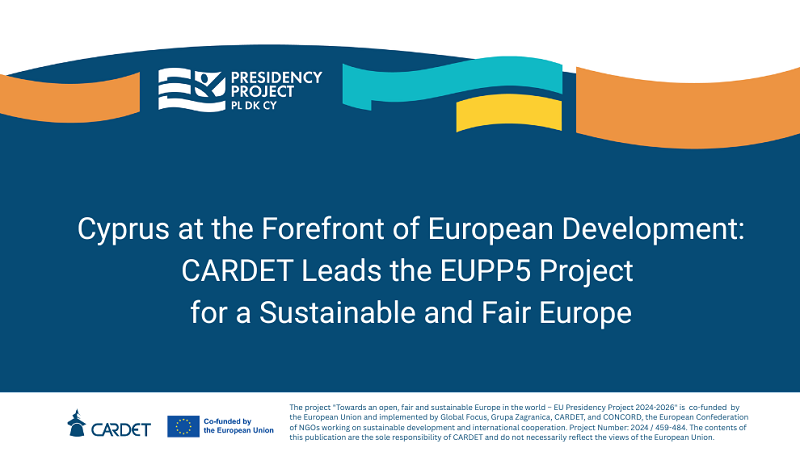 CARDET appointed National Coordinator for key Cyprus EU Presidency Project