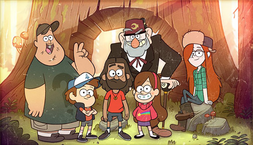cover TV shows we love: Gravity Falls