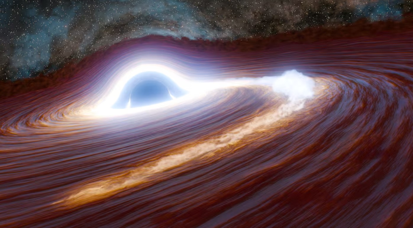 cover Star-eating black hole unleashes record-setting energetic flare