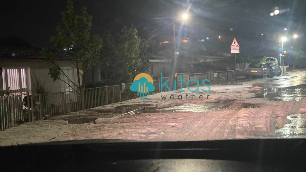 cover Limassol icy after hailstorm