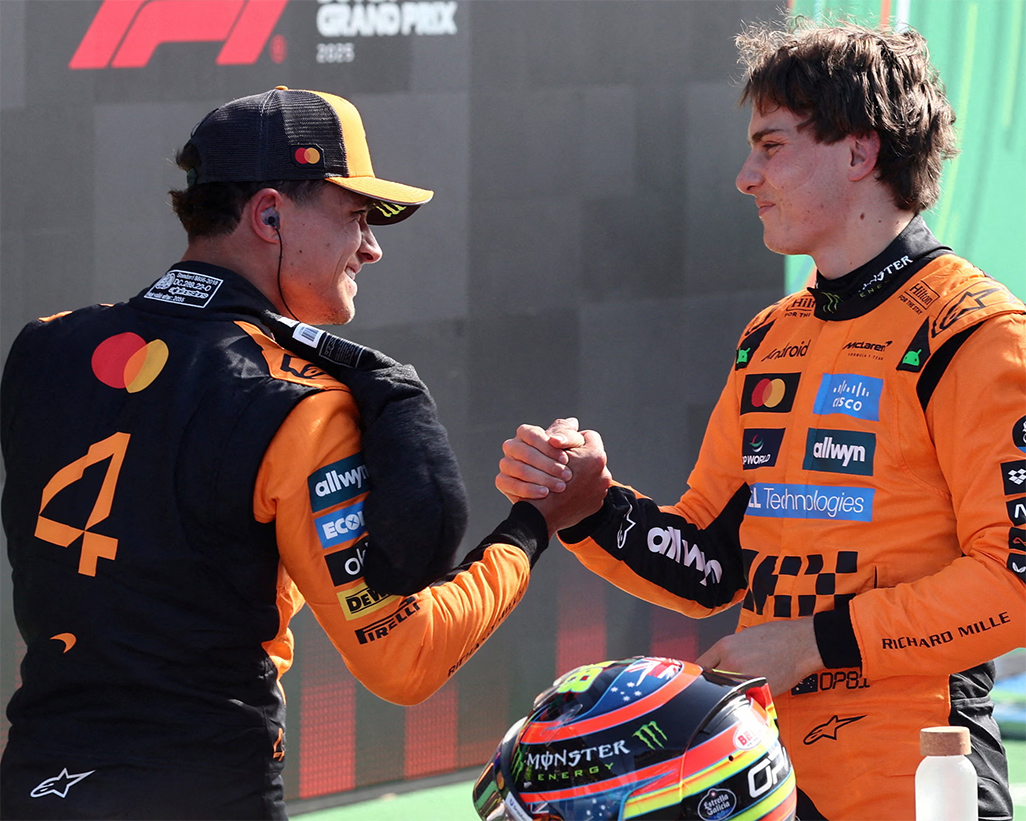 cover Verstappen primed as McLaren duel resumes in Brazil