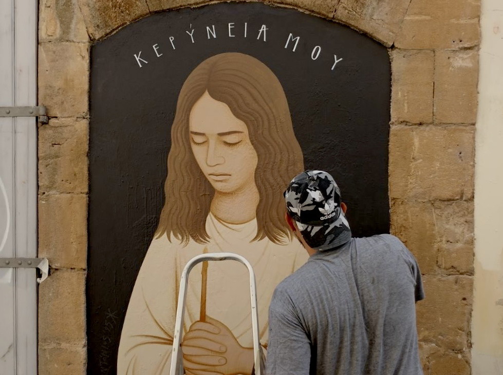 cover A minute with: Fikos, artist and mural painter