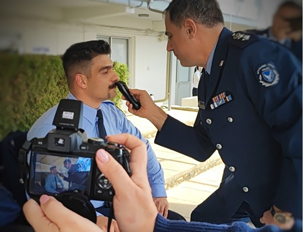 cover Police come clean for Movember support