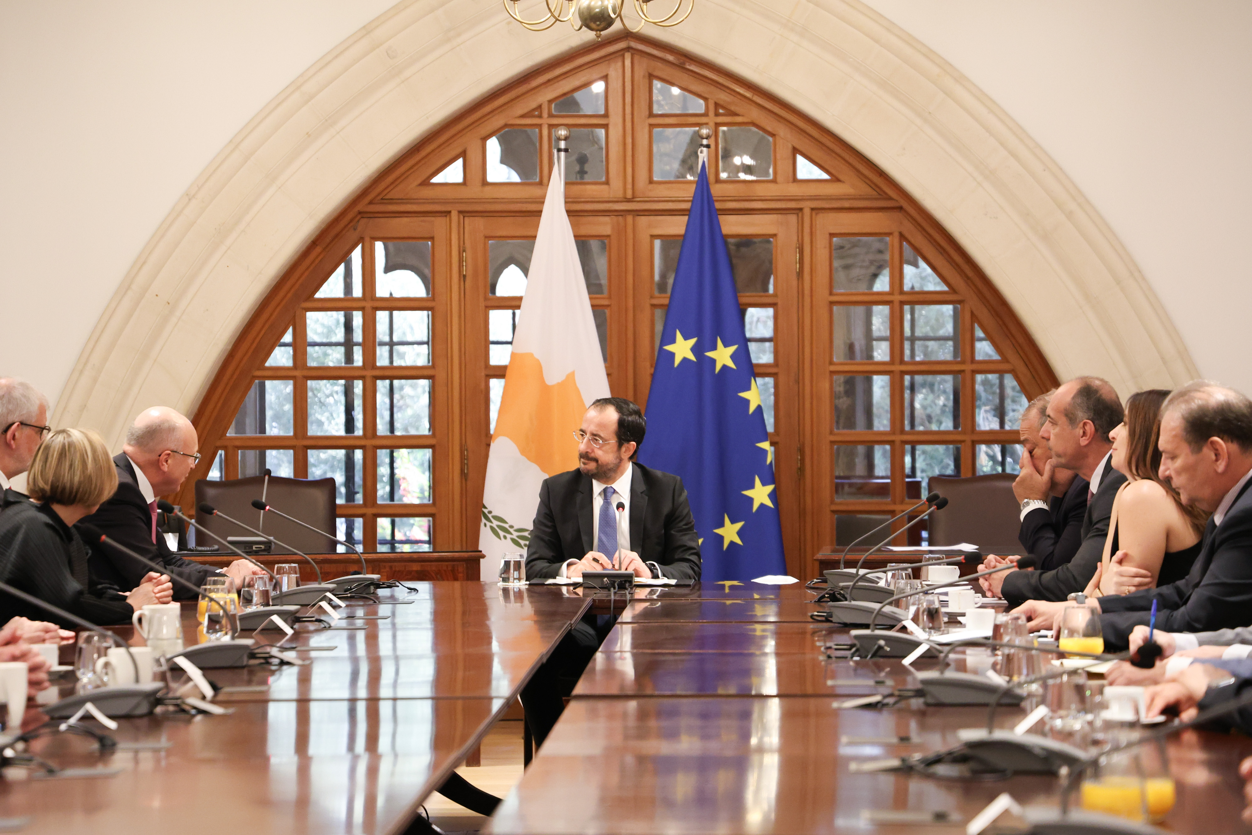 President of EU court visit’s Cyprus to see conditions on the ground