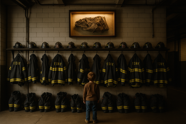 cover Brian Quinn uses his fame to help the children of 9/11 firefighters heal