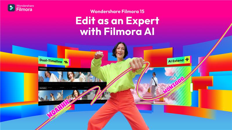 image AI-Powered background replacement: Creating virtual sets with Wondershare Filmora V15