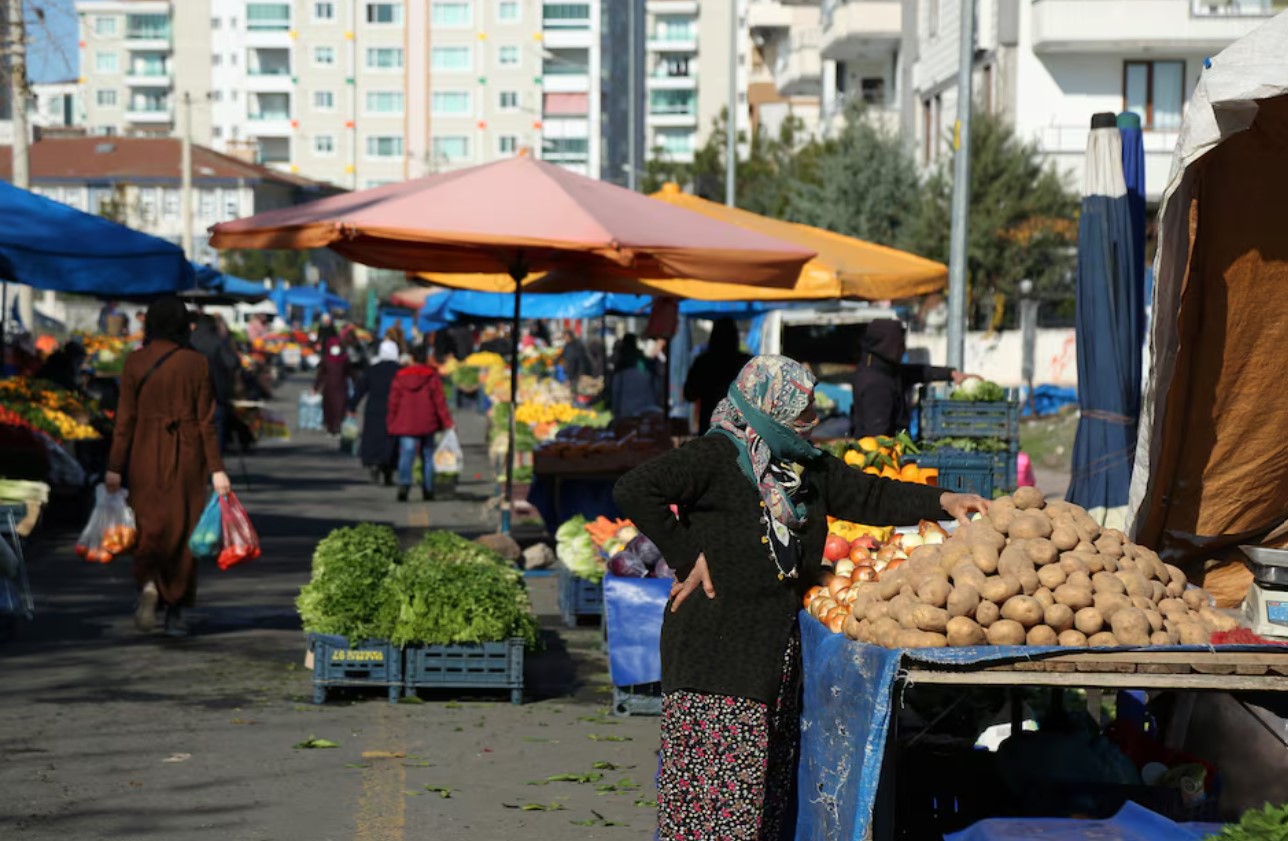 Turkish inflation eases below forecast, hits 32.87 per cent